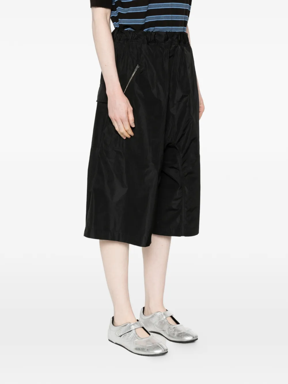  Sofie D'hoore Zip-pocket Shorts - Black 