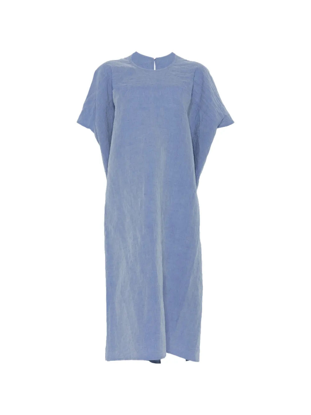 Sofie D'hoore Daiki round-neck short-sleeve midi dress - Blu