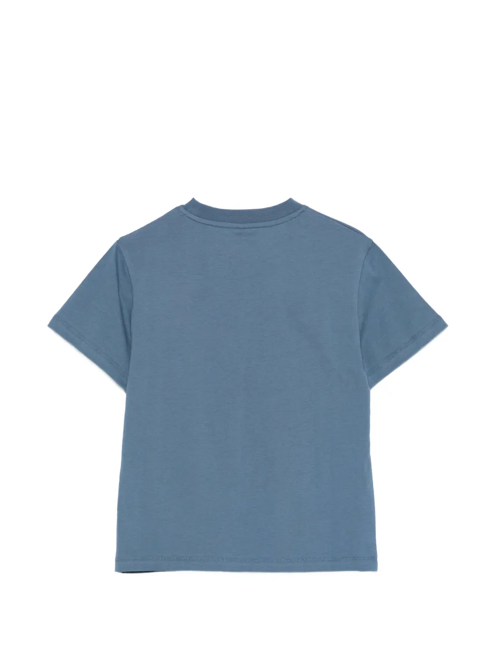 Stella McCartney Kids T-shirt met walvis-print Blauw