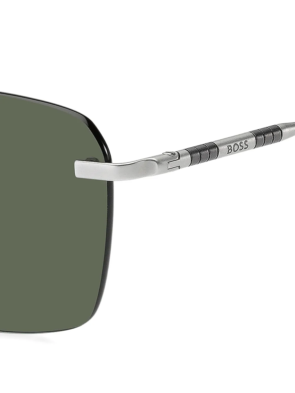  Boss Square-frame Sunglasses - Silver 