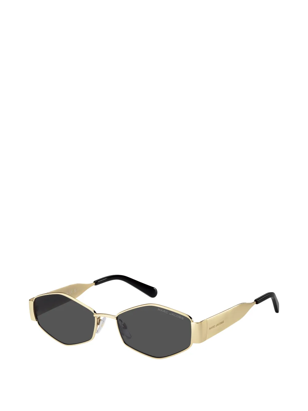  Marc Jacobs Eyewear Geometric-frame Sunglasses - Gold 
