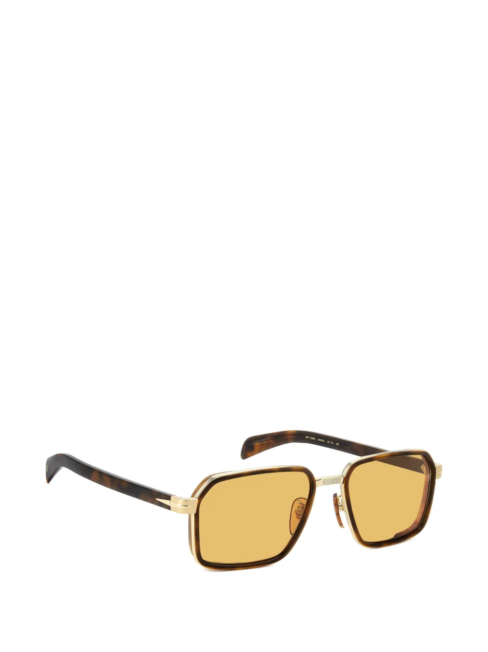  Eyewear By David Beckham Geometric-frame Sunglasses - Brown 