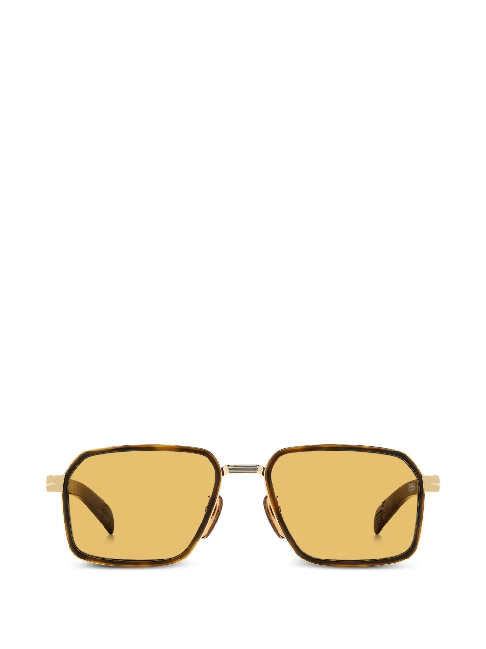 Eyewear by David Beckham Occhiali da sole geometrici - Marrone