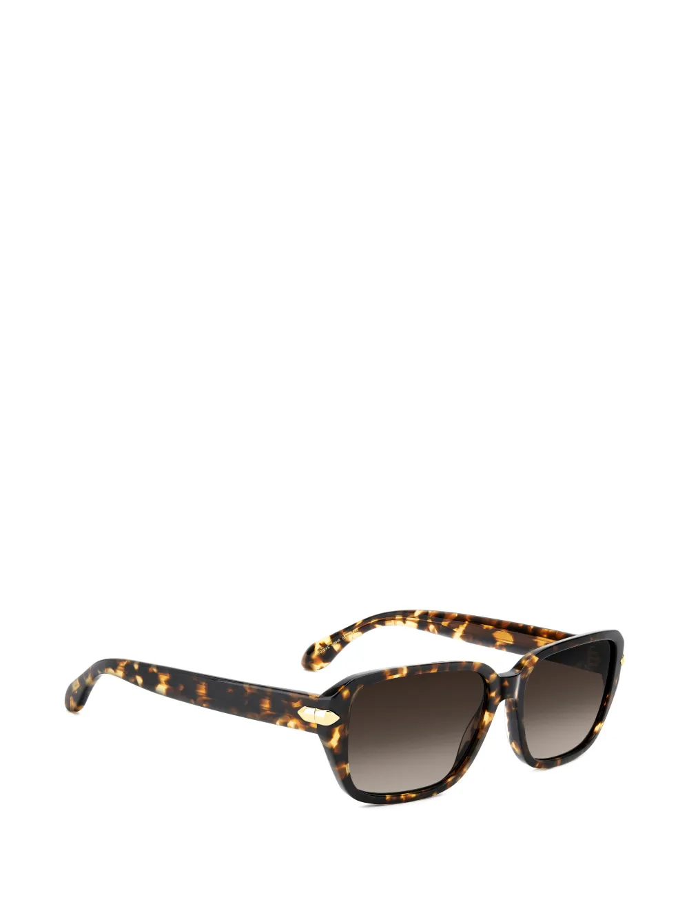 Isabel Marant Eyewear Zonnebril met geometrisch montuur Bruin