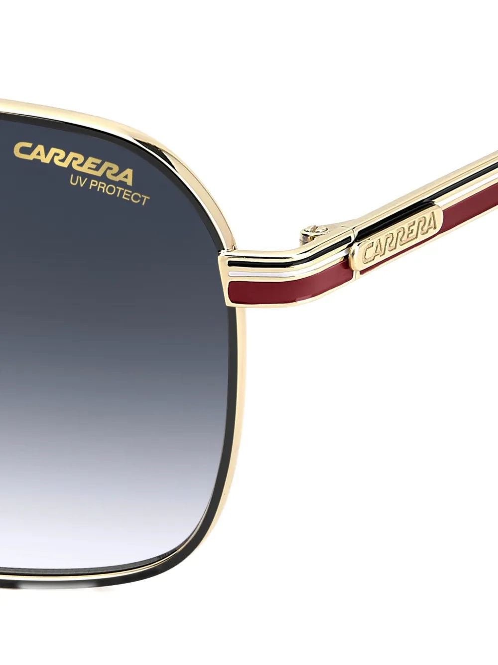 Carrera 379 S zonnebril met dubbele neusbrug Goud