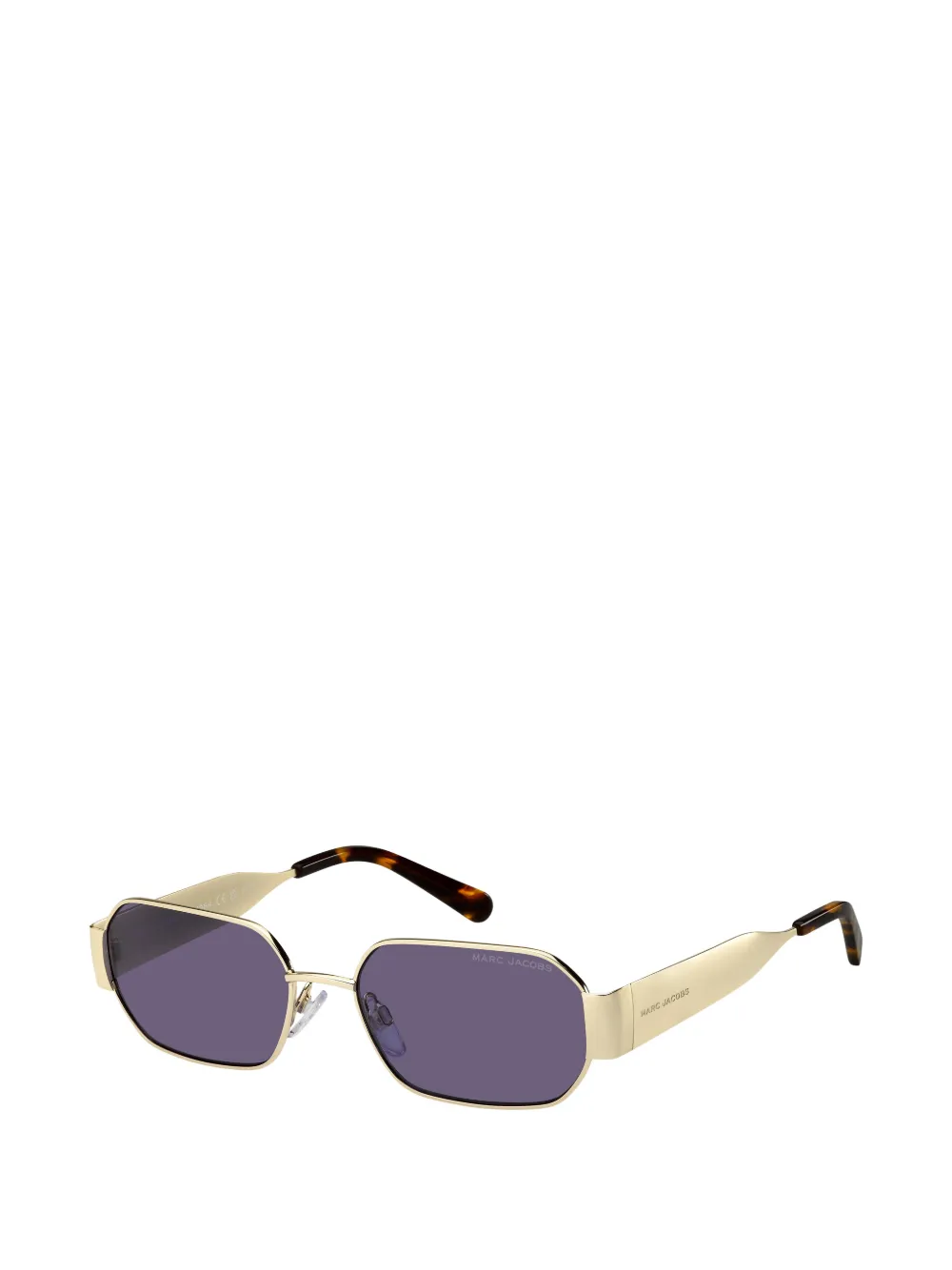  Marc Jacobs Eyewear Geometric Sunglasses - Gold 