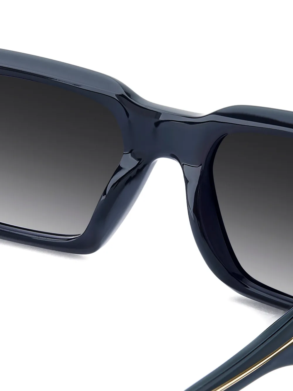 Victoria Beckham Eyewear Zonnebril met vierkant montuur Blauw