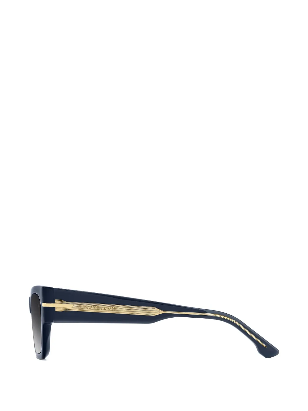 Victoria Beckham Eyewear Zonnebril met vierkant montuur Blauw