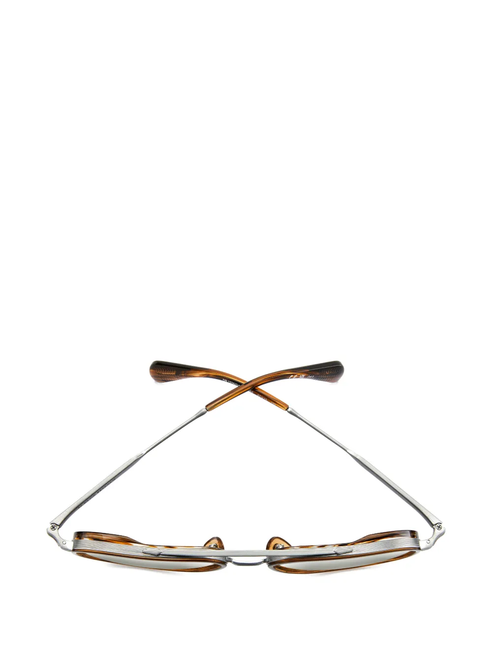 Eyewear by David Beckham Zonnebril met piloten montuur Bruin