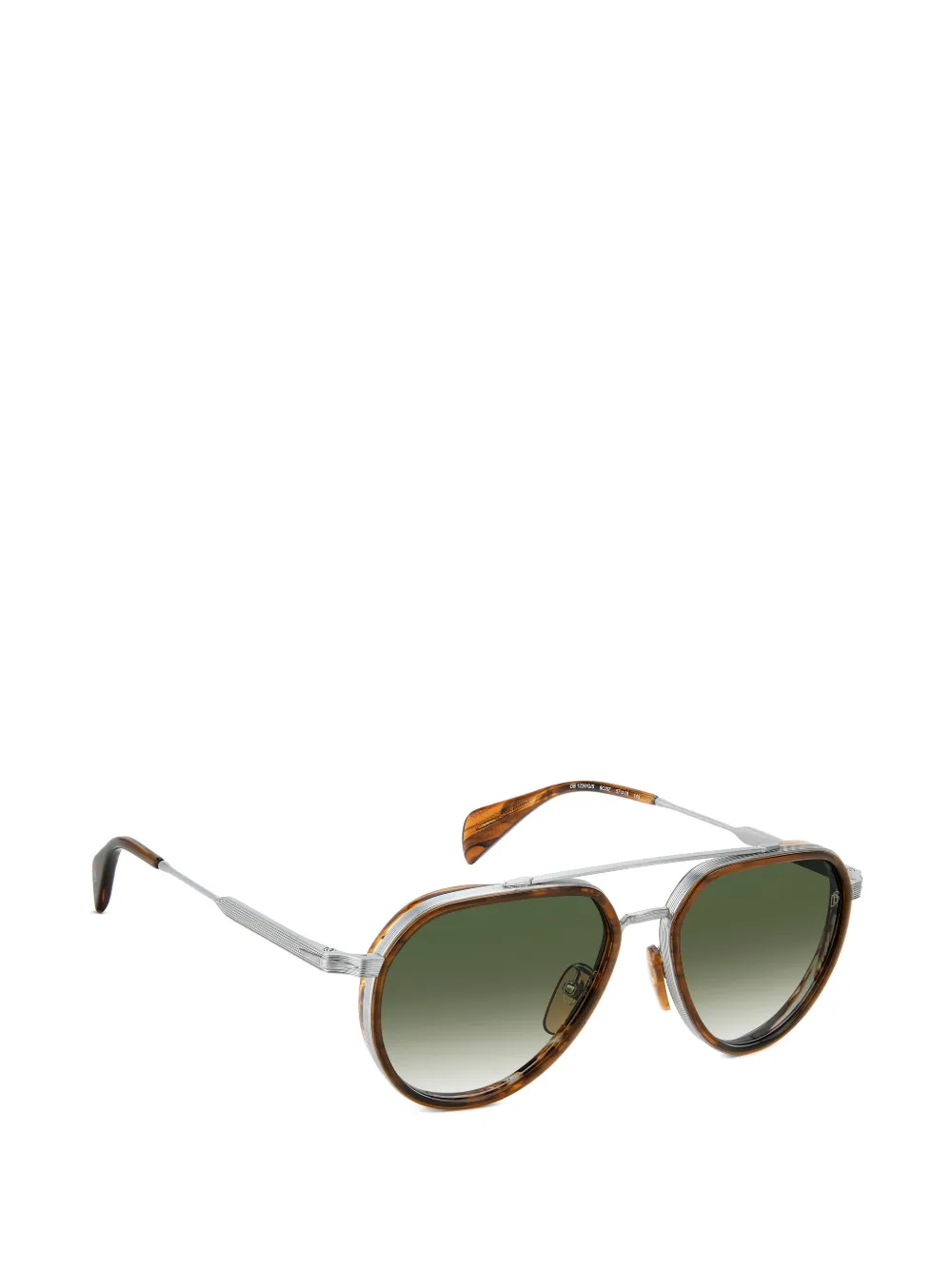 Eyewear by David Beckham Zonnebril met piloten montuur Bruin