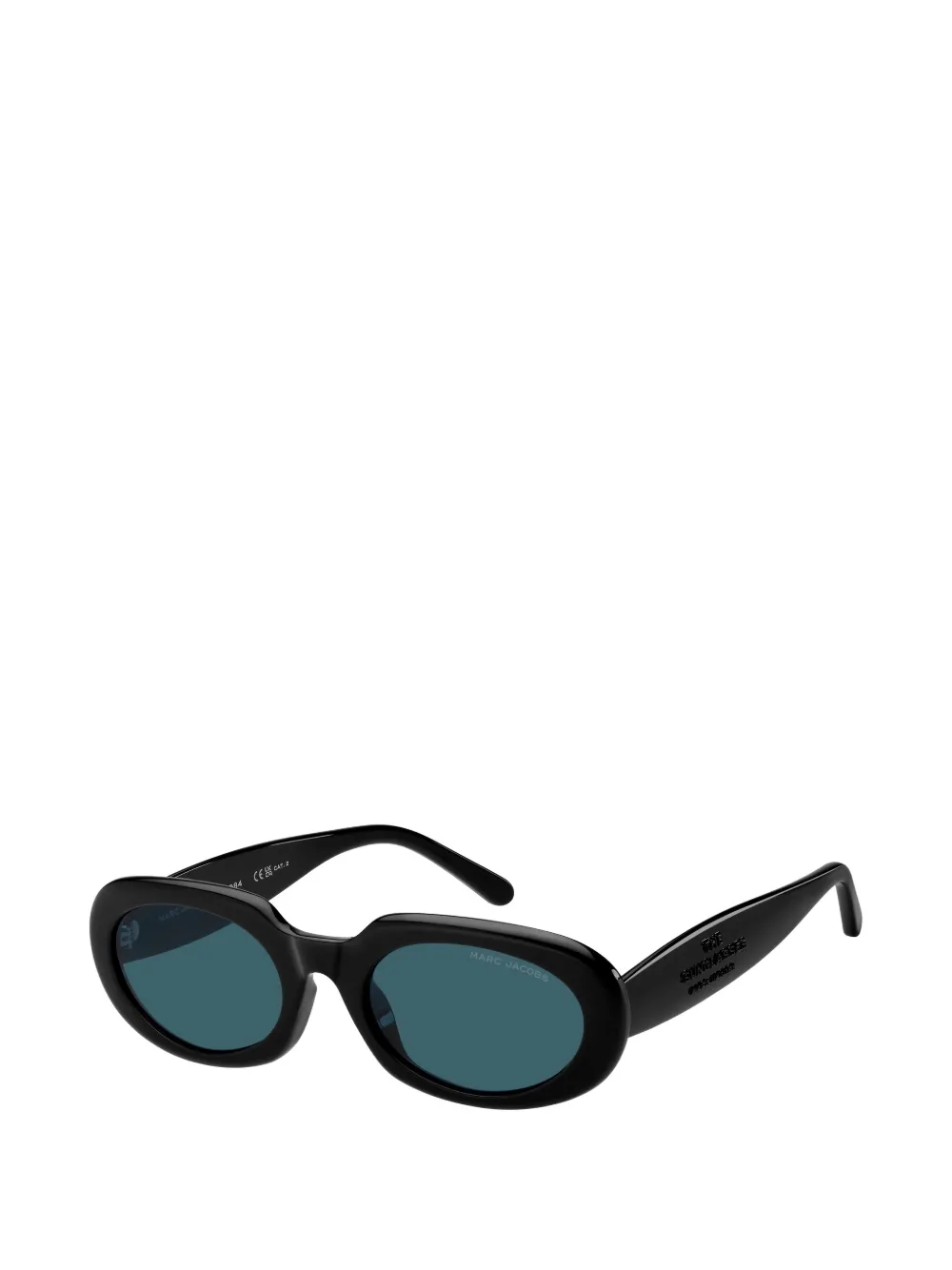  Marc Jacobs Eyewear Oval-frame Sunglasses - Black 