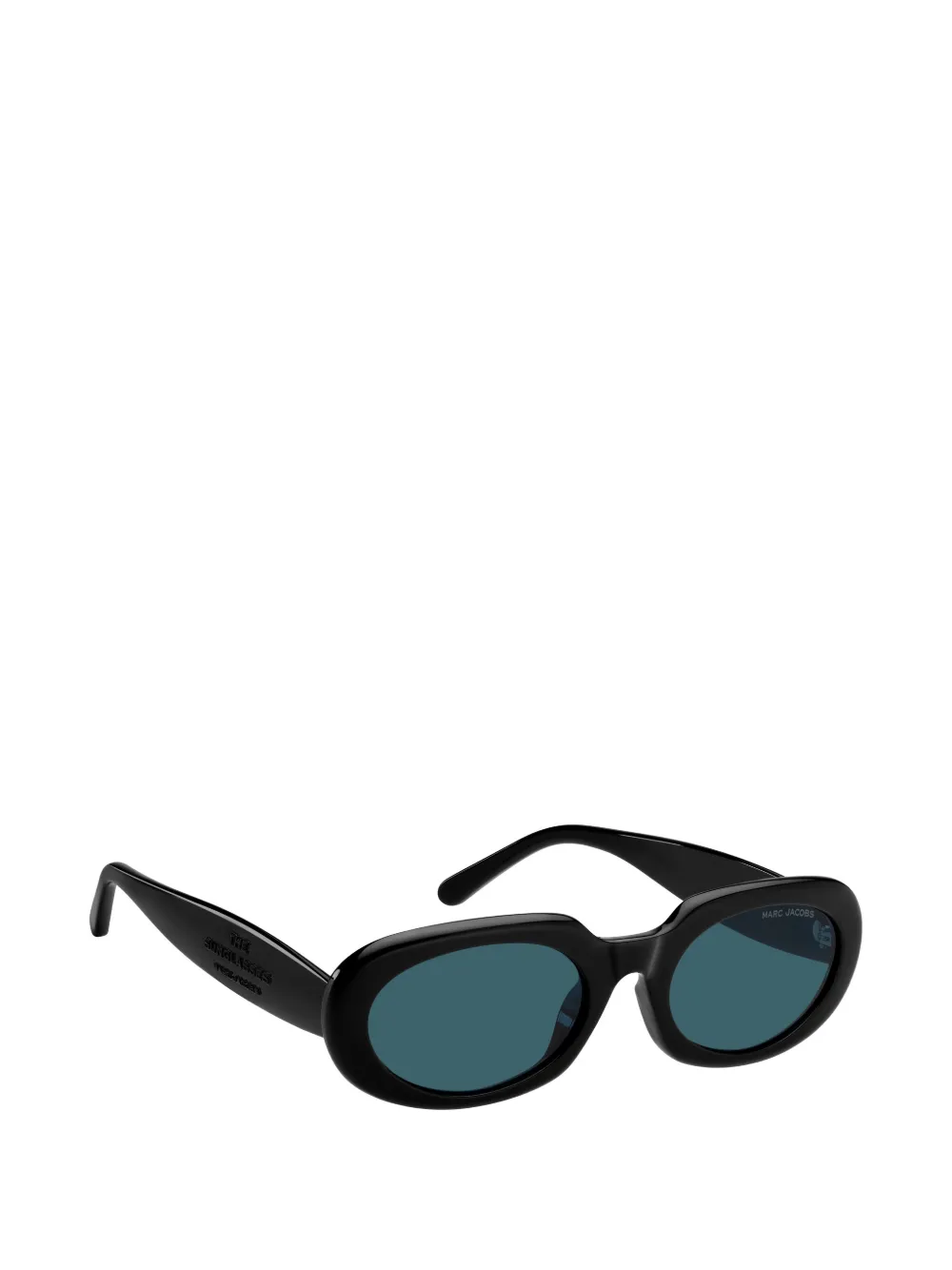  Marc Jacobs Eyewear Oval-frame Sunglasses - Black 