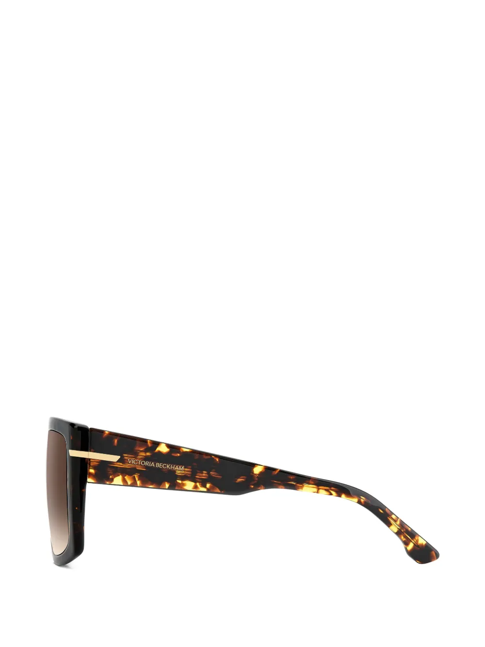  Victoria Beckham Eyewear Square-frame Sunglasses - Brown 