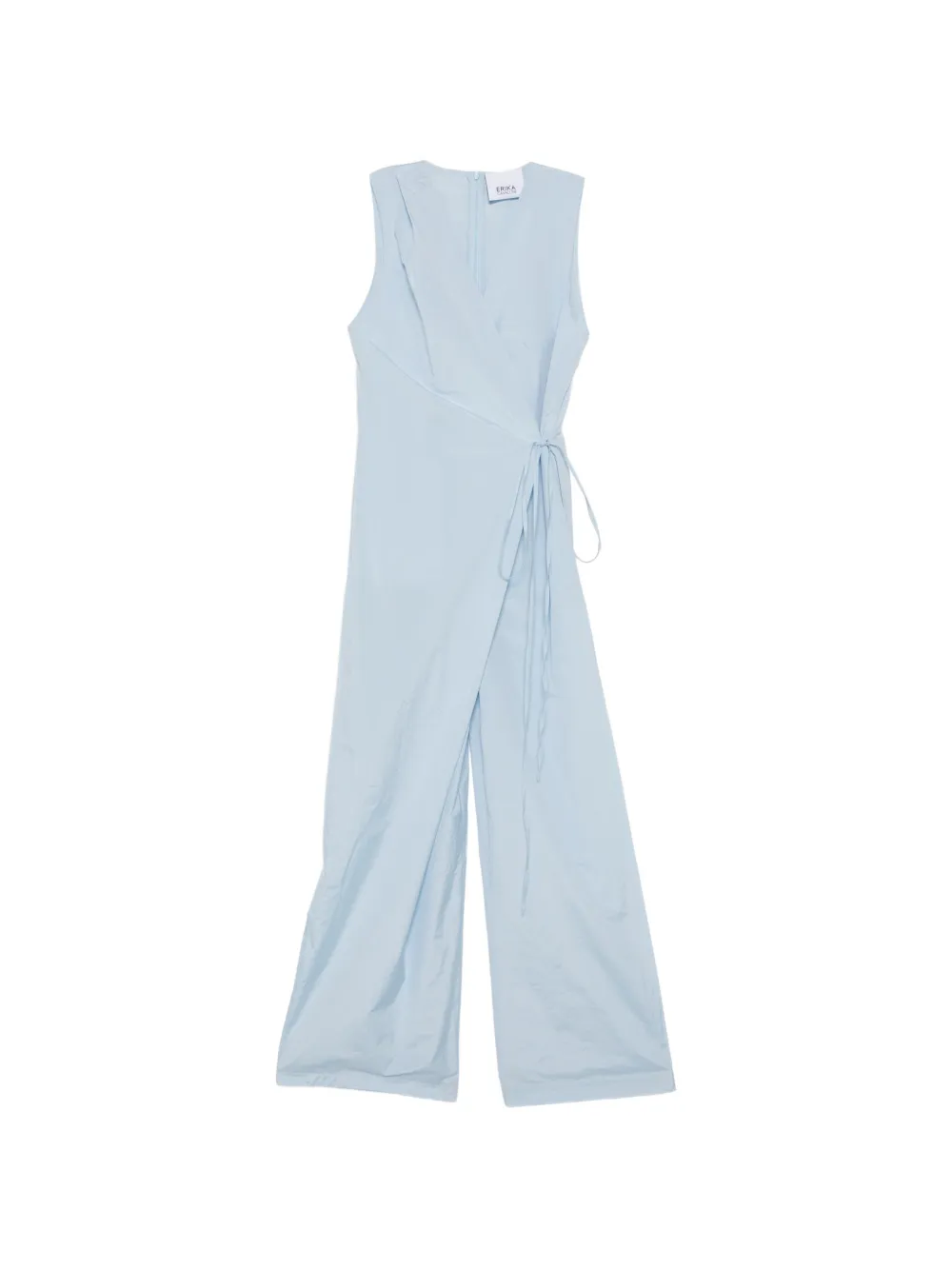 Erika Cavallini V-neck sleeveless jumpsuit - Blu