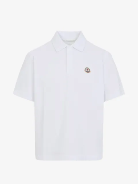 Moncler polo med mærke