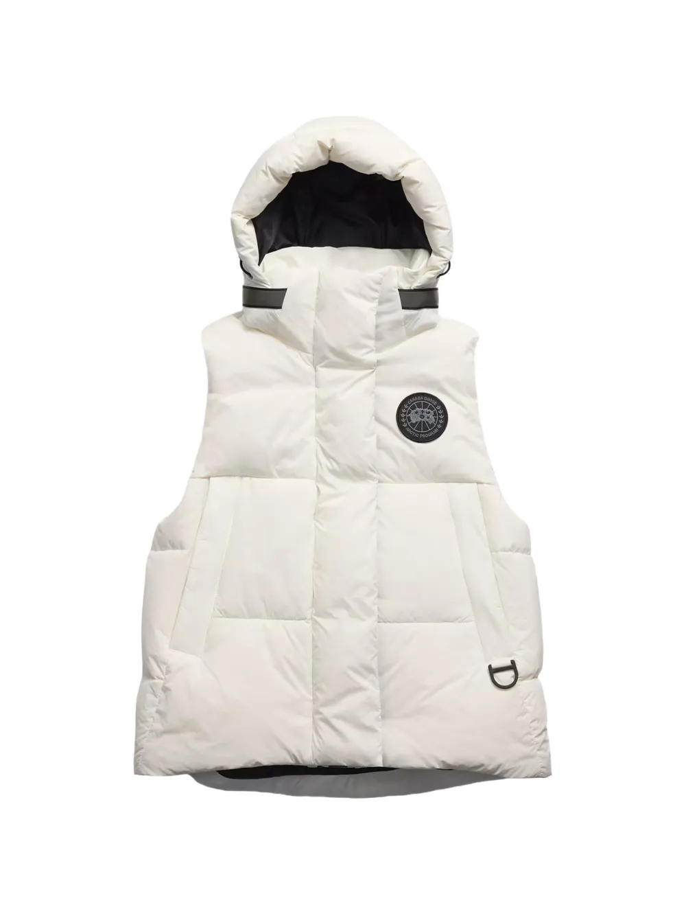 Canada Goose hooded padded waistcoat - Nude
