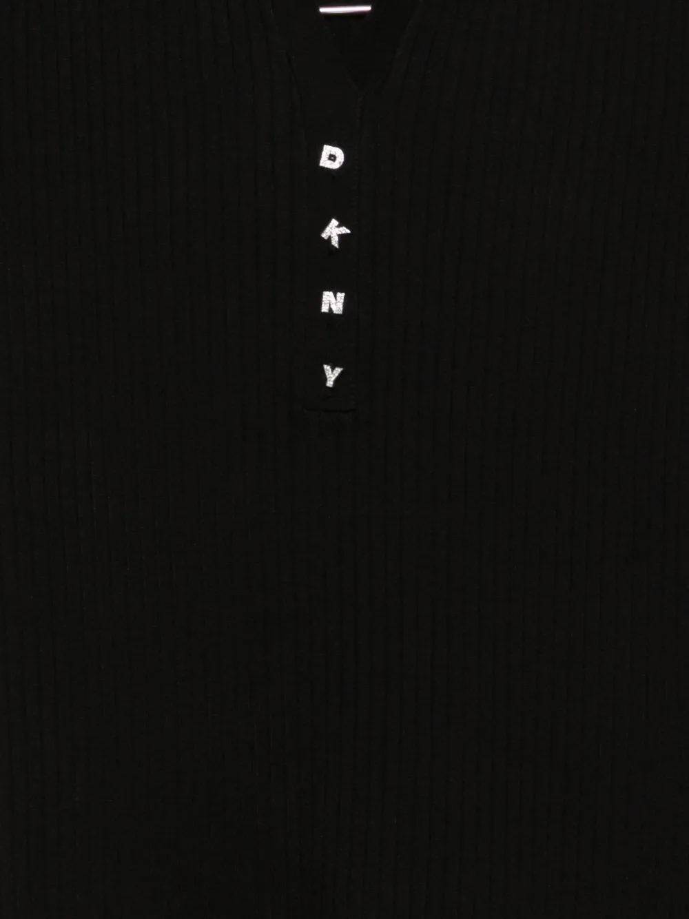 DKNY Gebreide top Zwart