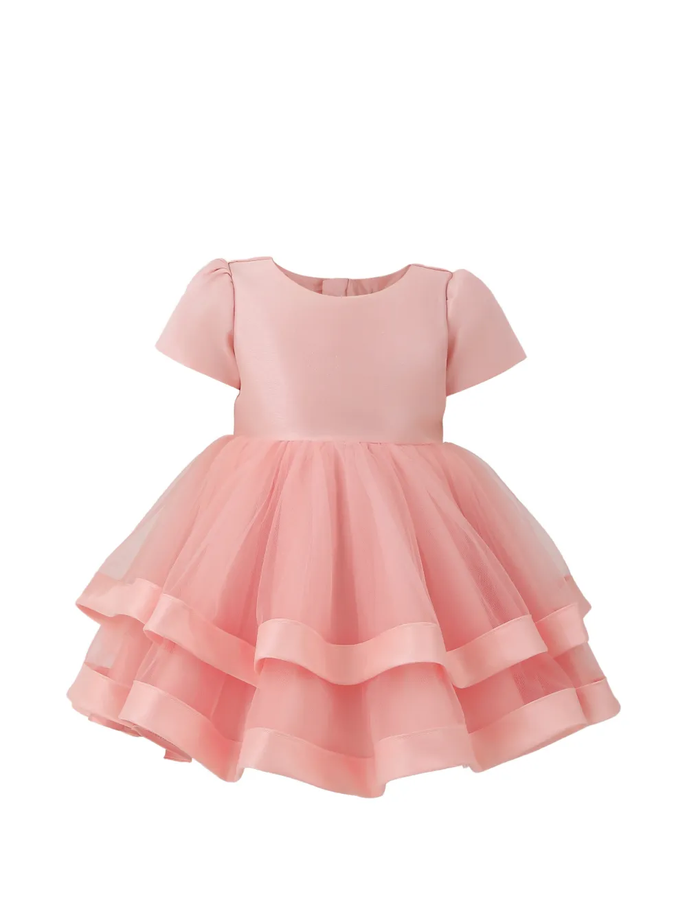 Tulleen bow-detail dress - Rosa