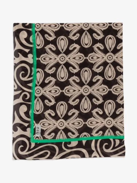 Niu floral print scarf