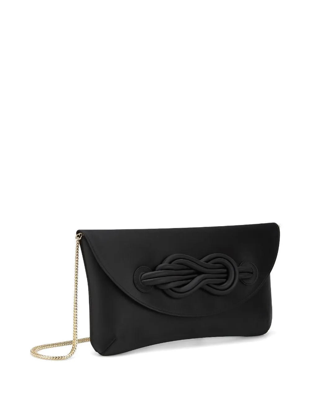 Shanghai Tang Knot clutch Zwart