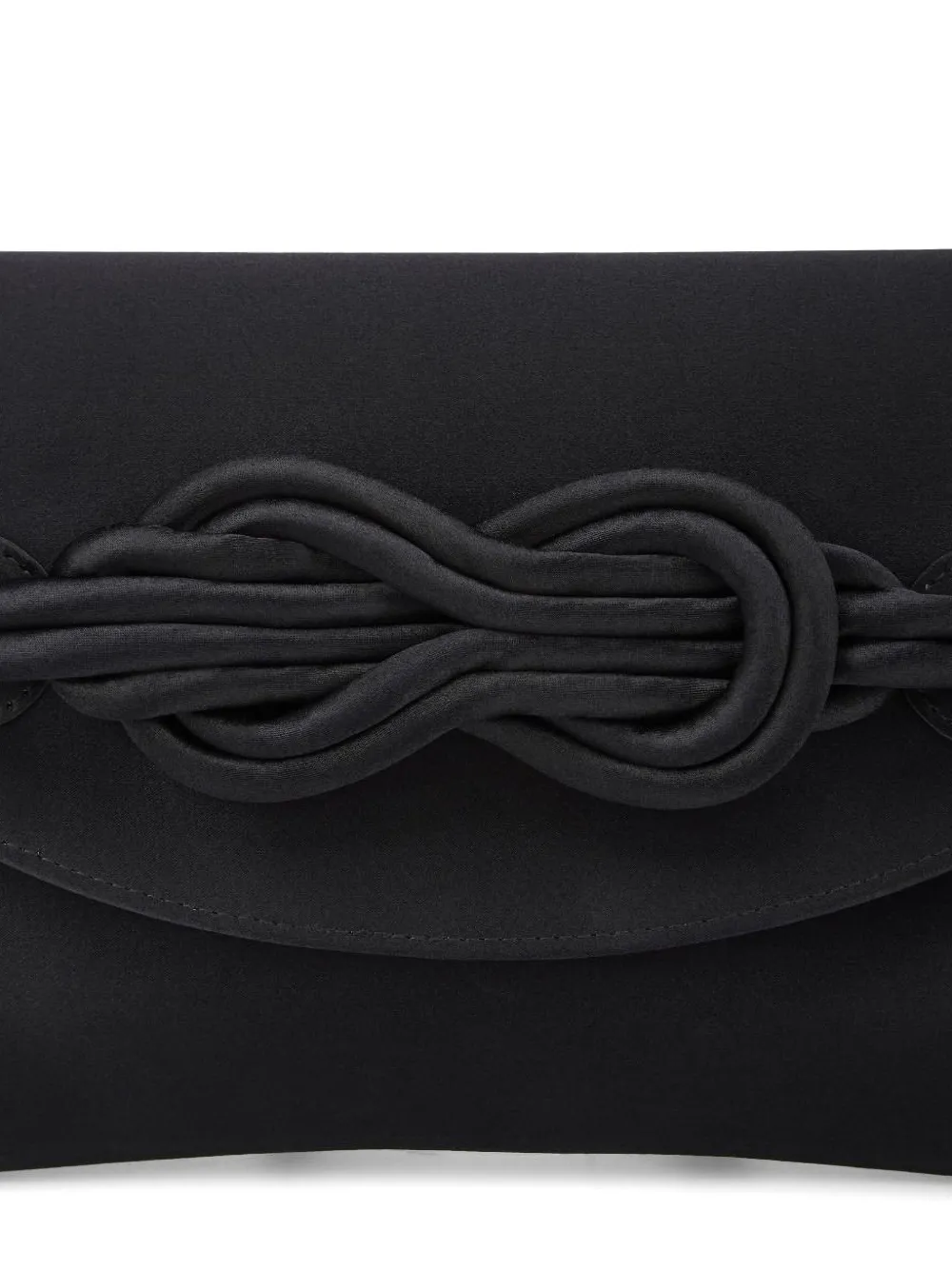 Shanghai Tang Knot clutch Zwart