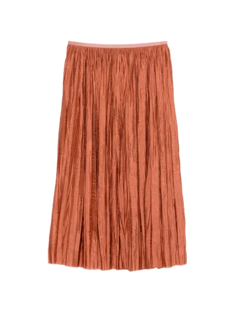 Roberto Collina pleated midi skirt