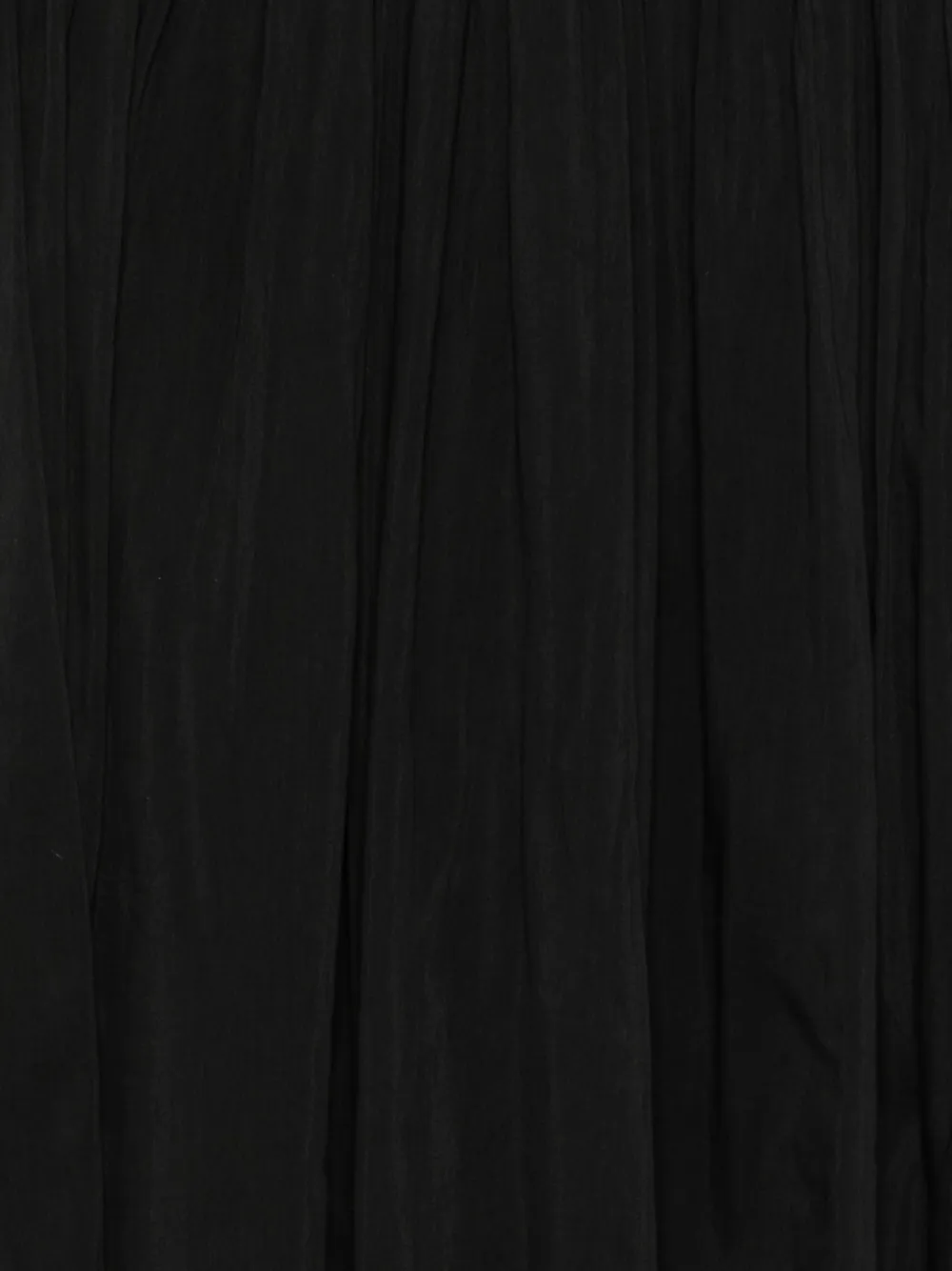 Roberto Collina Rok met elastische tailleband Zwart