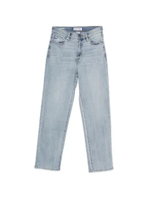 Alexander Wang zip-detail perforated-panel Jeans | Blue | FARFETCH