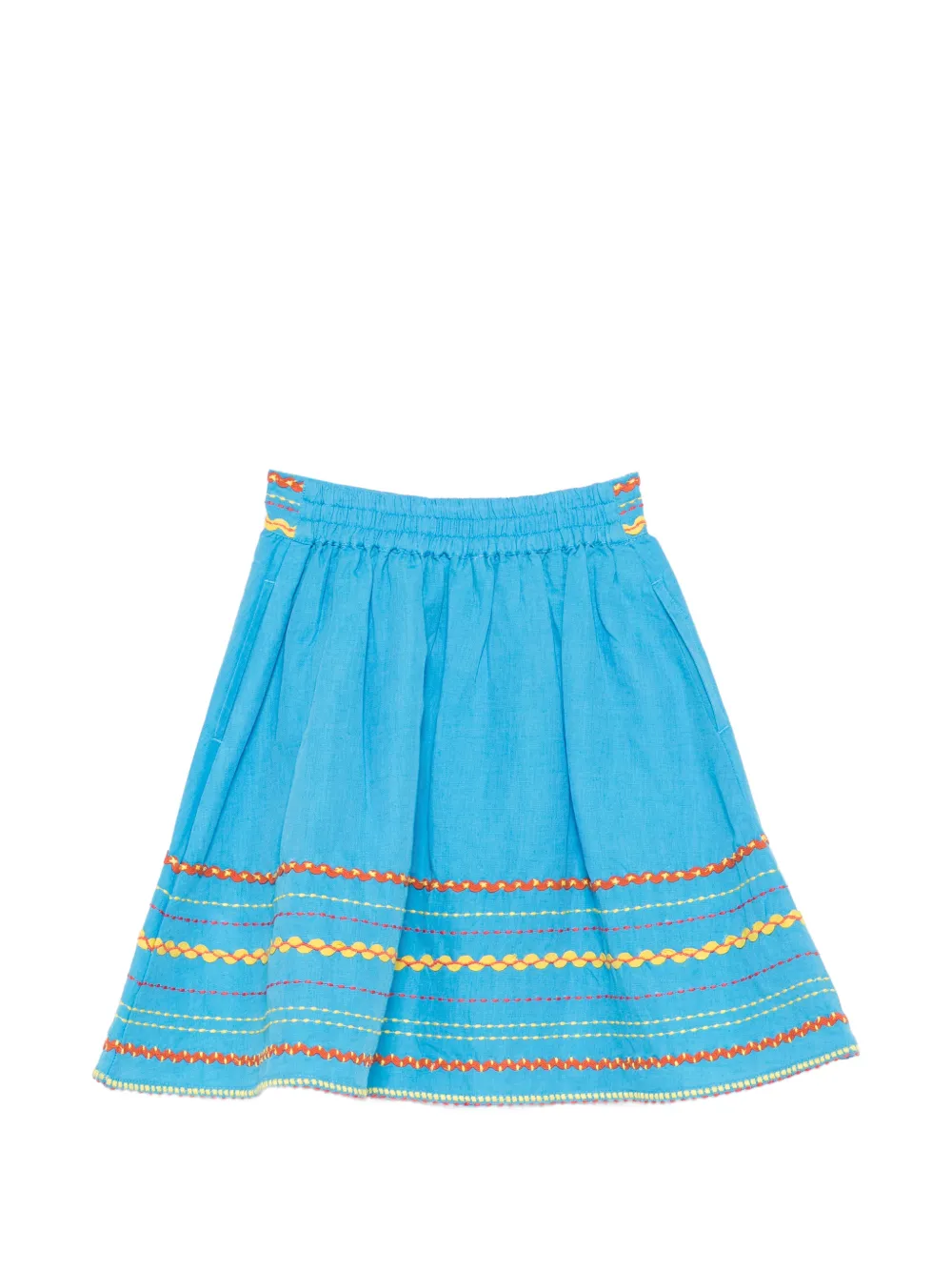 Stella McCartney Kids Rok met borduurwerk Blauw