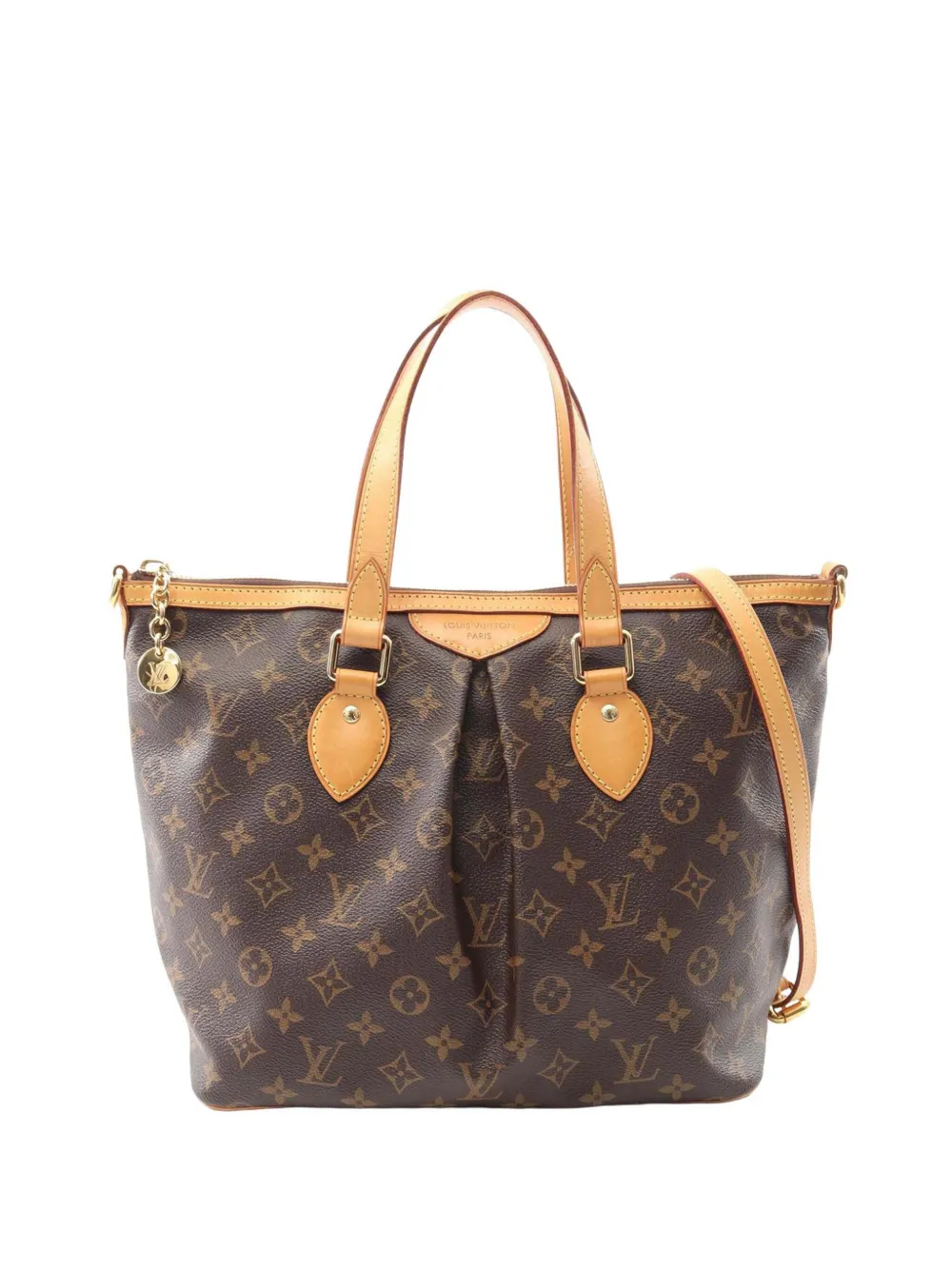 Louis Vuitton Pre-Owned 2012 Monogram Palermo PM satchel - Marrone