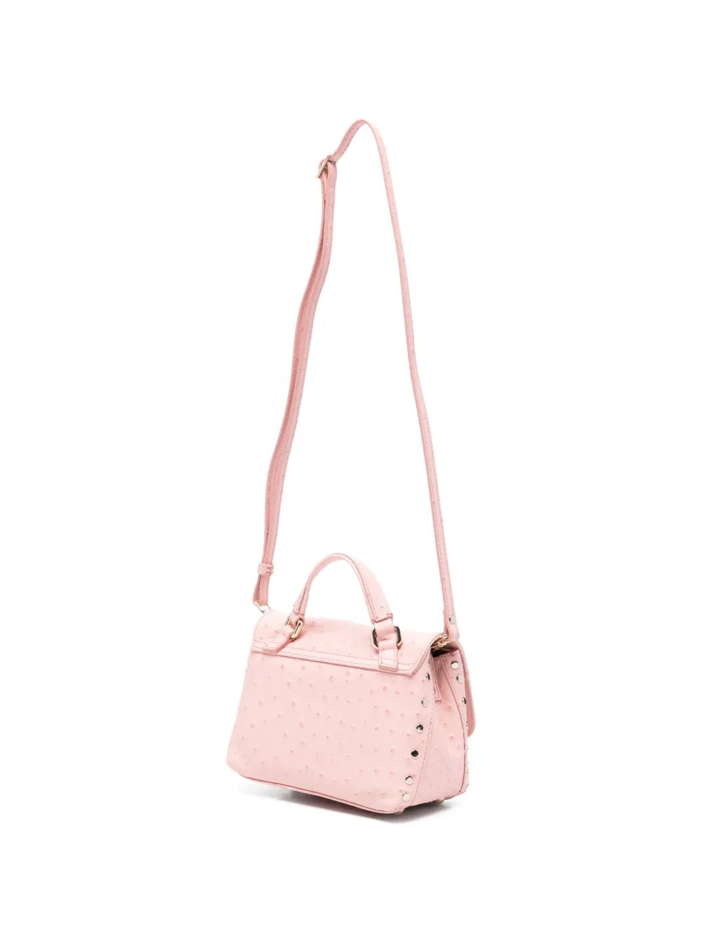  Zanellato Postina Studded-embellishment Mini Bag - Pink 
