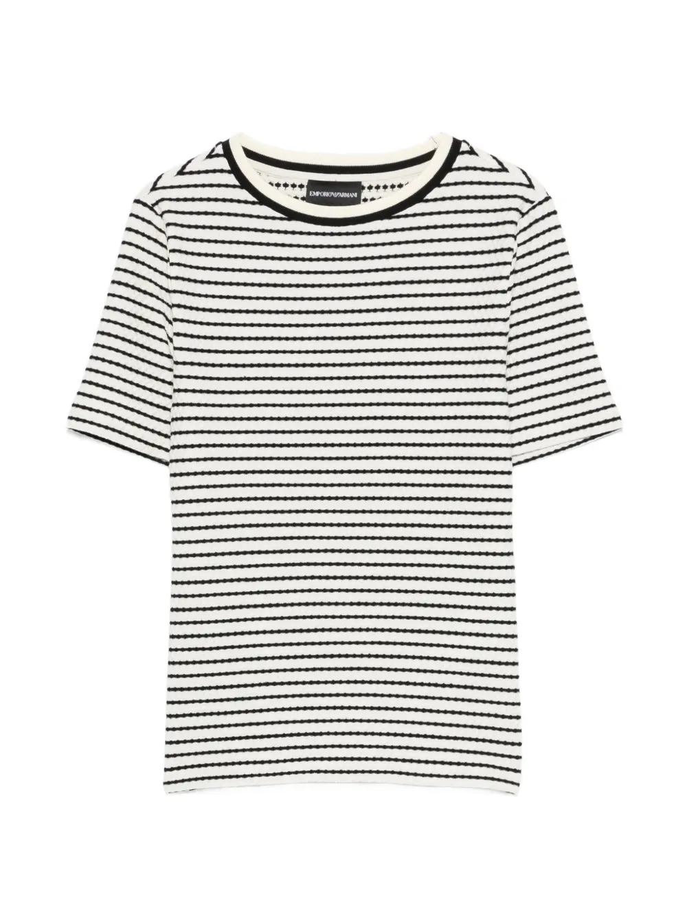 Emporio Armani T-shirt a righe - Blu