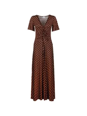 Marella polka-dot Dress | Brown