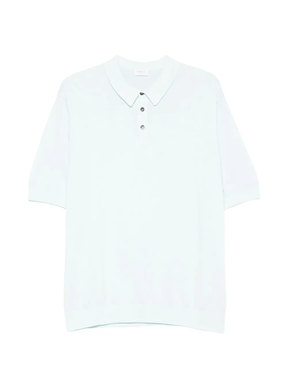 04651 / A TRIP IN A BAG buttoned polo shirt - Blu