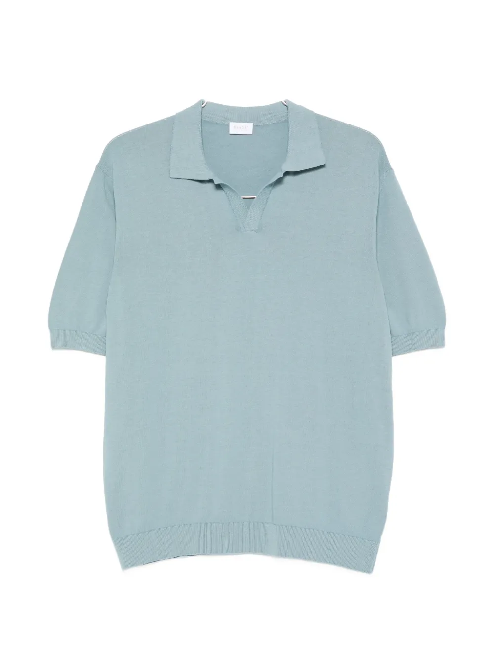 04651 / A TRIP IN A BAG V-neck T-shirt - Blau