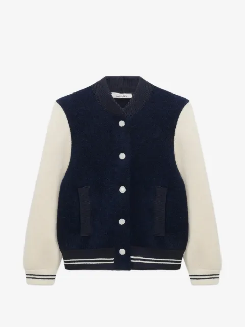 Dorothee Schumacher chamarra bomber con diseño de dos tonos