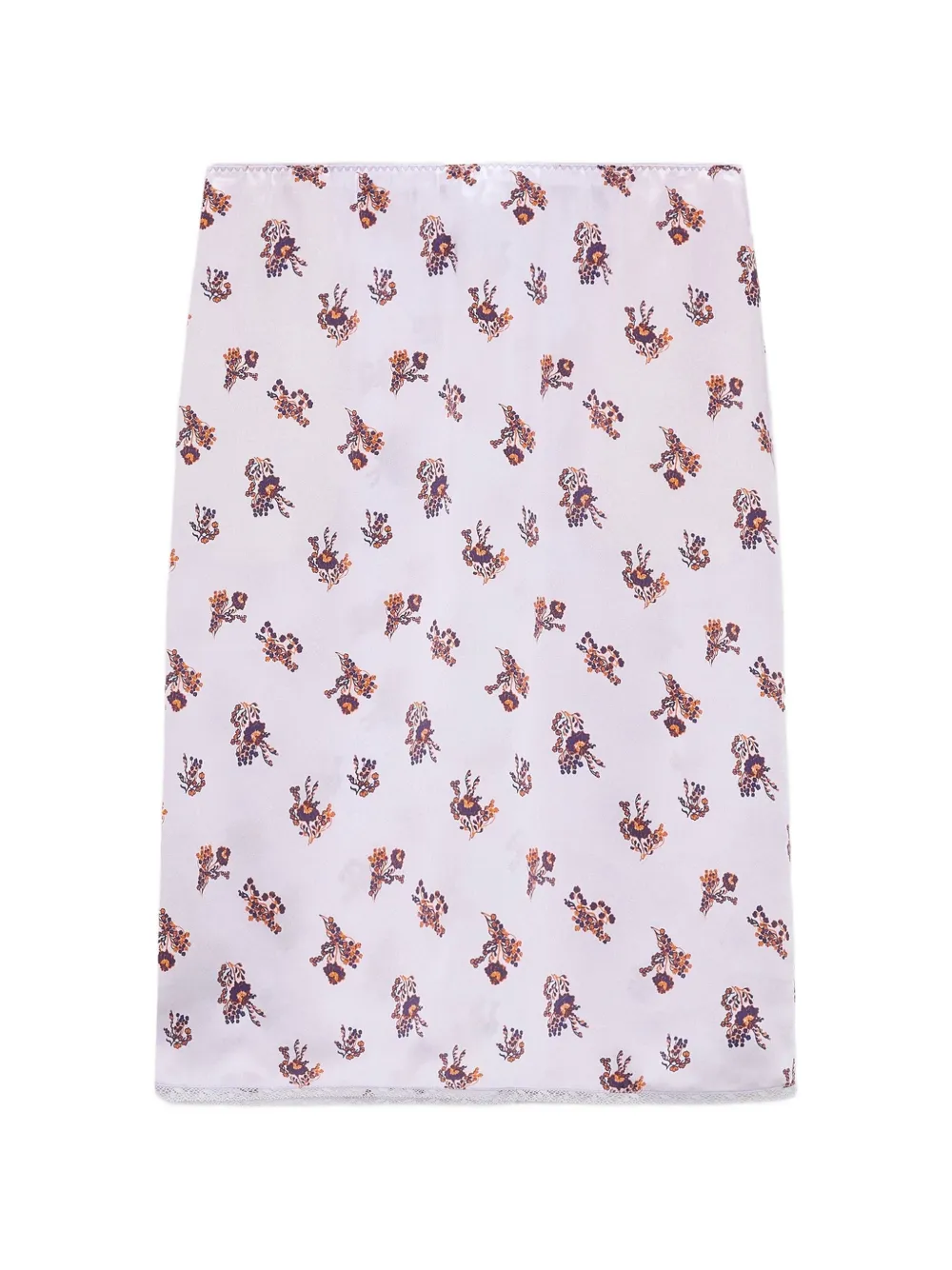 Dorothee Schumacher floral-print midi skirt - Bianco