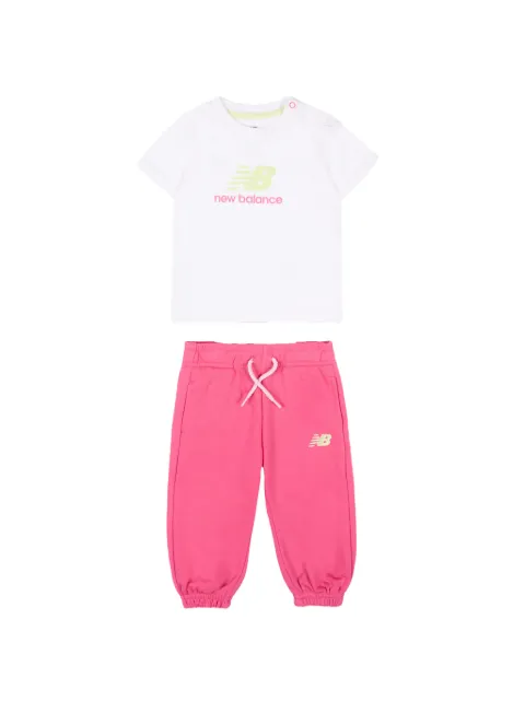 New Balance Kids traje deportivo con estampado gráfico