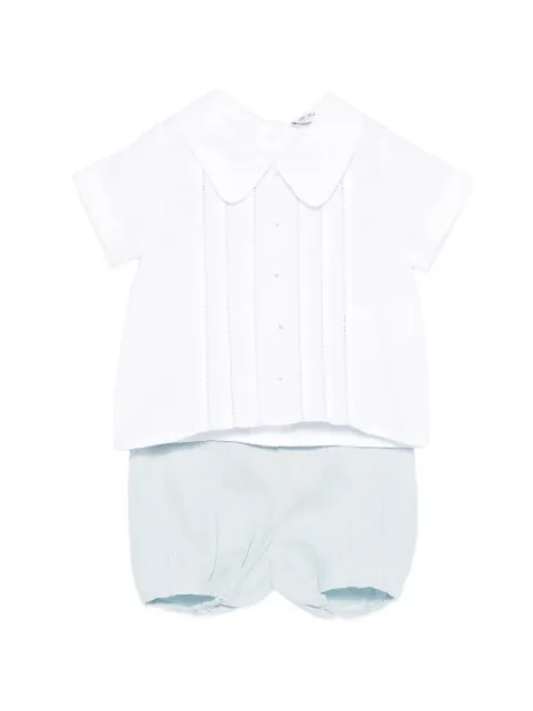JESURUM BABY collared shorts set