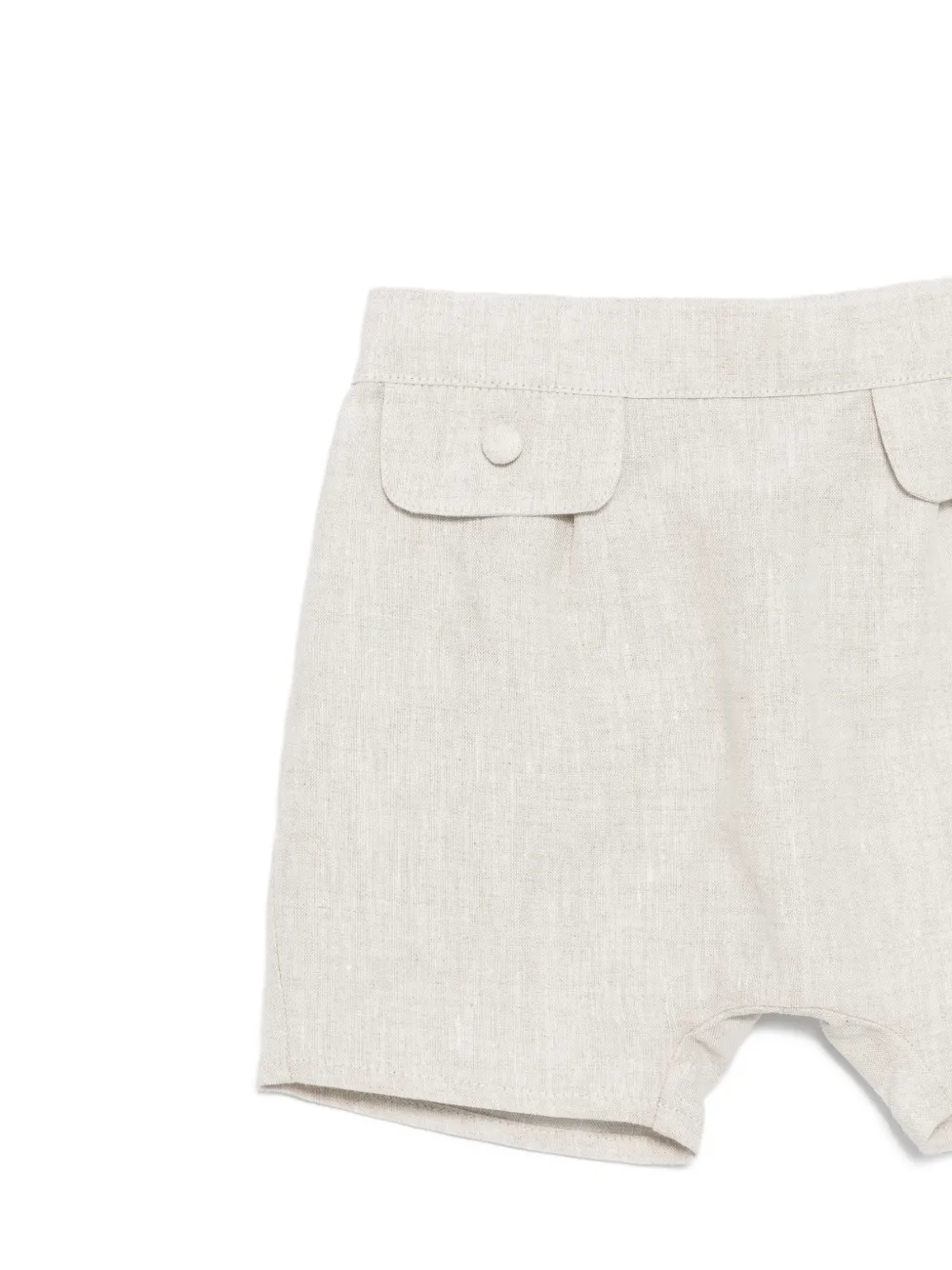  Jesurum Baby Collared Shorts Set - White 