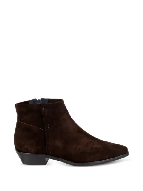 IMMA pointed-toe suede boots