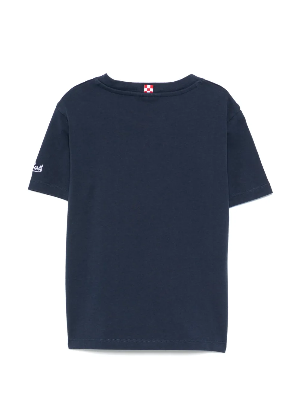  Mc2 Saint Barth Kids Denver Graphic Print T-shirt - Blue 