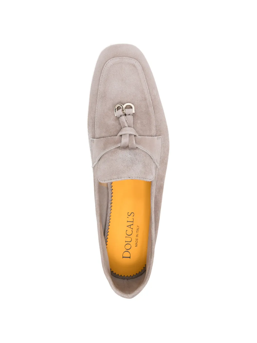 Doucal's Suède loafers met kwastjes Grijs