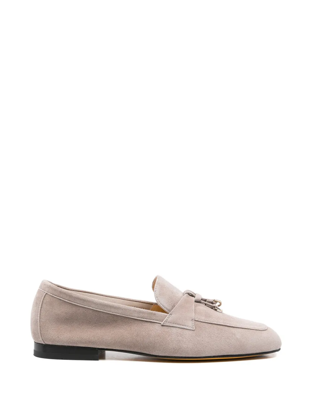 Doucal's tassel suede loafers - Grigio