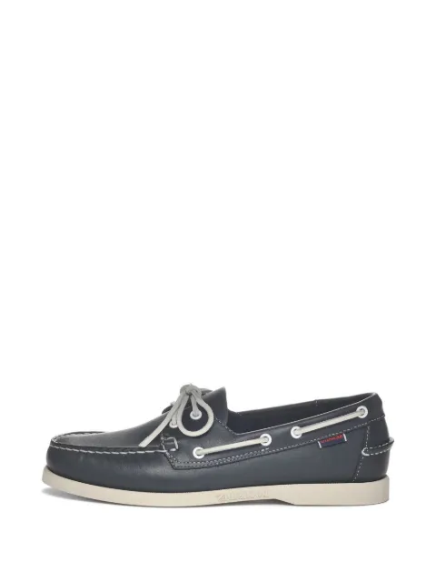 Sebago zapatos top sider de piel