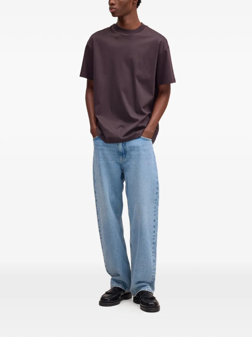 NN07 라이오넬 골지 크루 넥 티셔츠 | 티셔츠 | Image 2