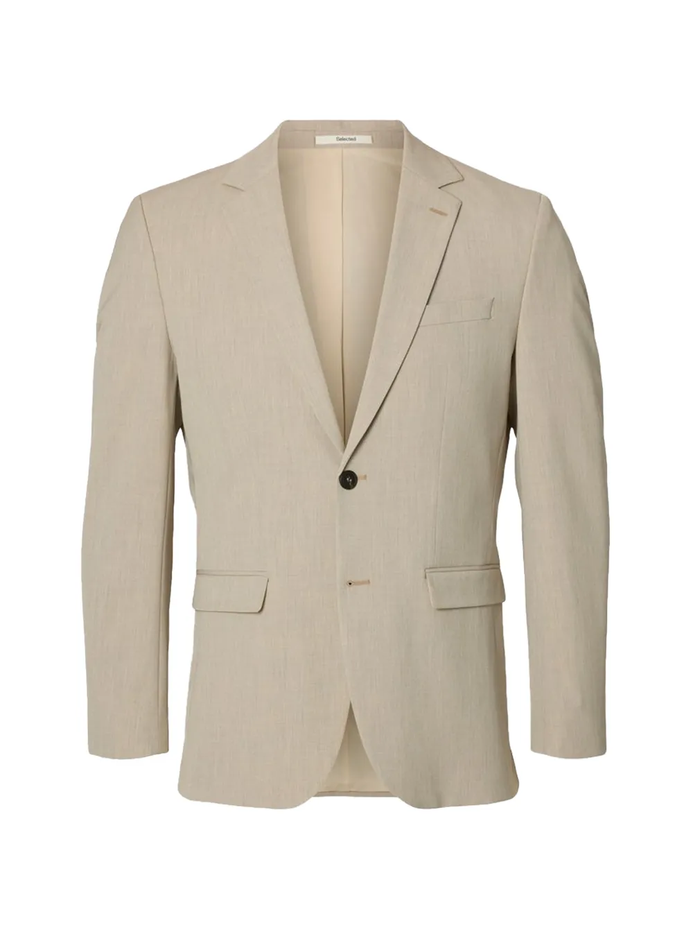 SELECTED flap-pockets blazer - Toni neutri