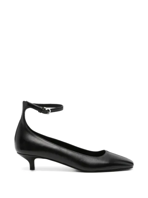 TOTEME square-toe nappa pumps