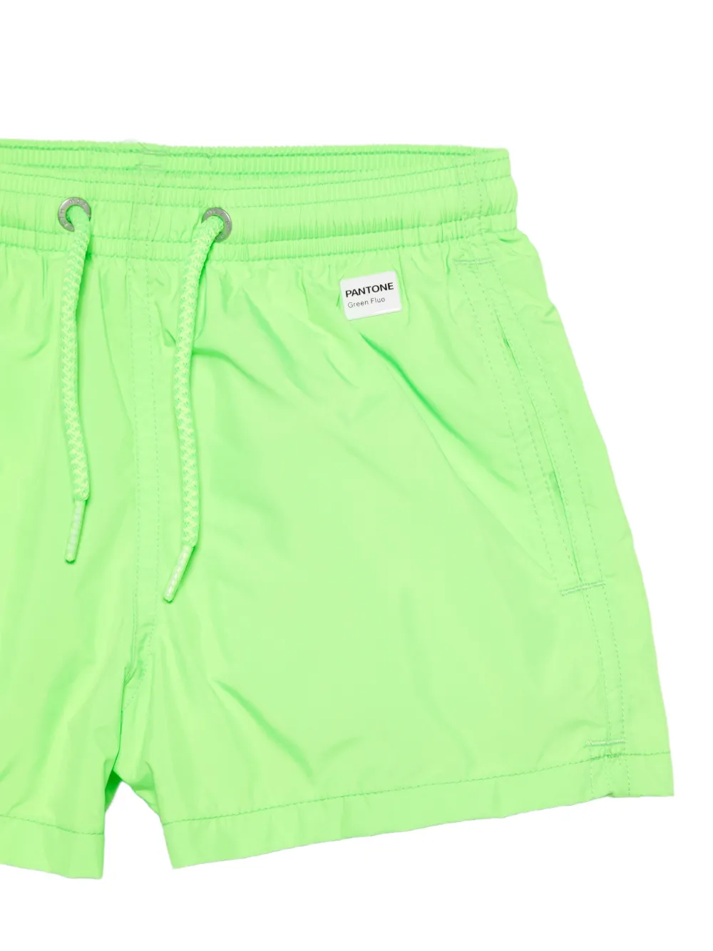 MC2 Saint Barth Kids Jean Lighting zwembroek met trekkoord Groen