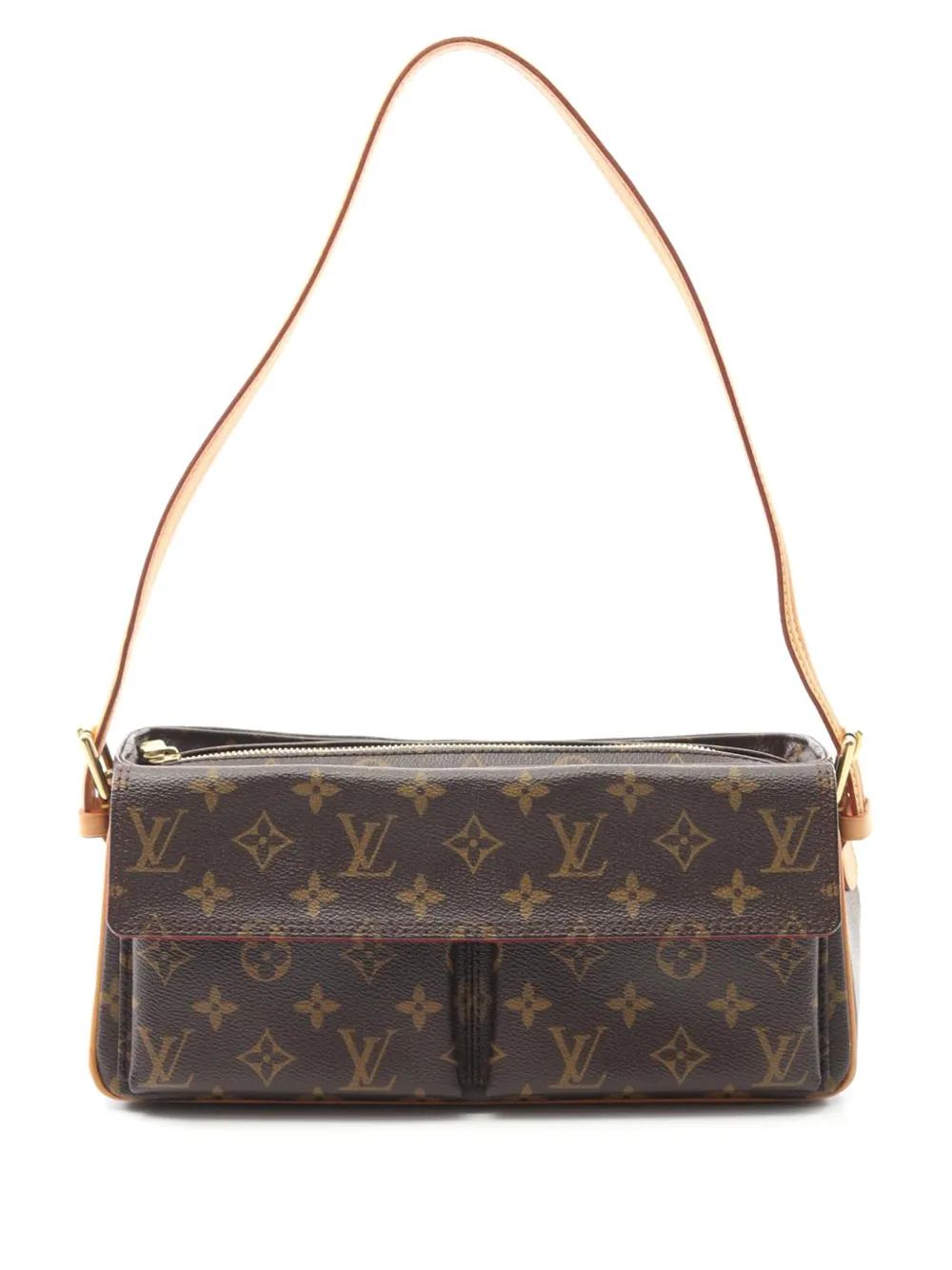 Louis Vuitton Pre-Owned Borsa a spalla Vivacité MM con monogramma 2007 - Marrone